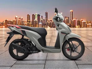 Ảnh nhỏ 3: Honda Vision 2025 màu xám trắng