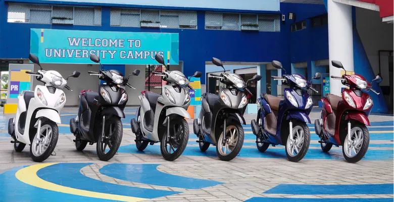 Các phiên bản màu Honda Vision 2025